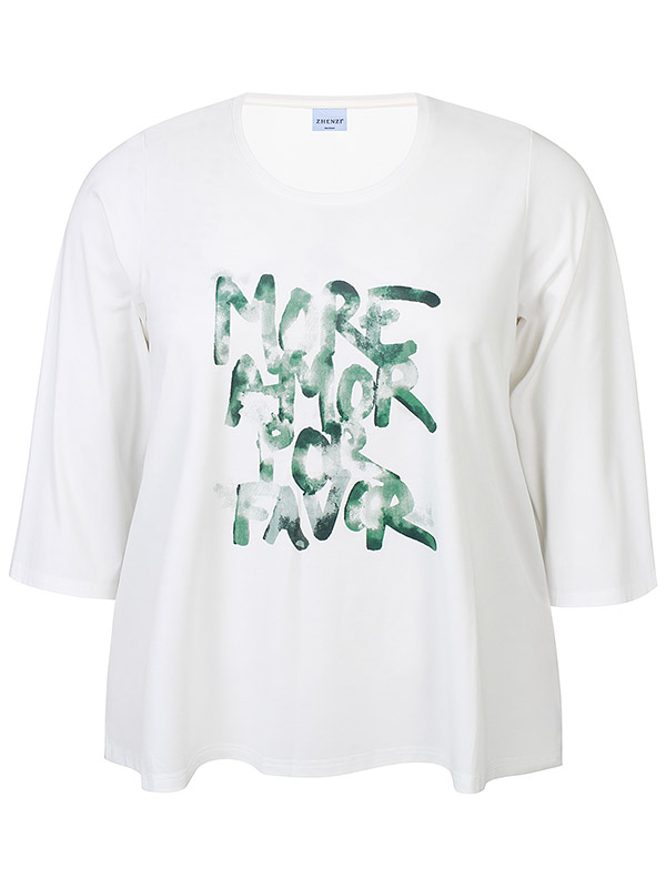 ZH-ANNIE - Plus Size Blouse fra Zhenzi