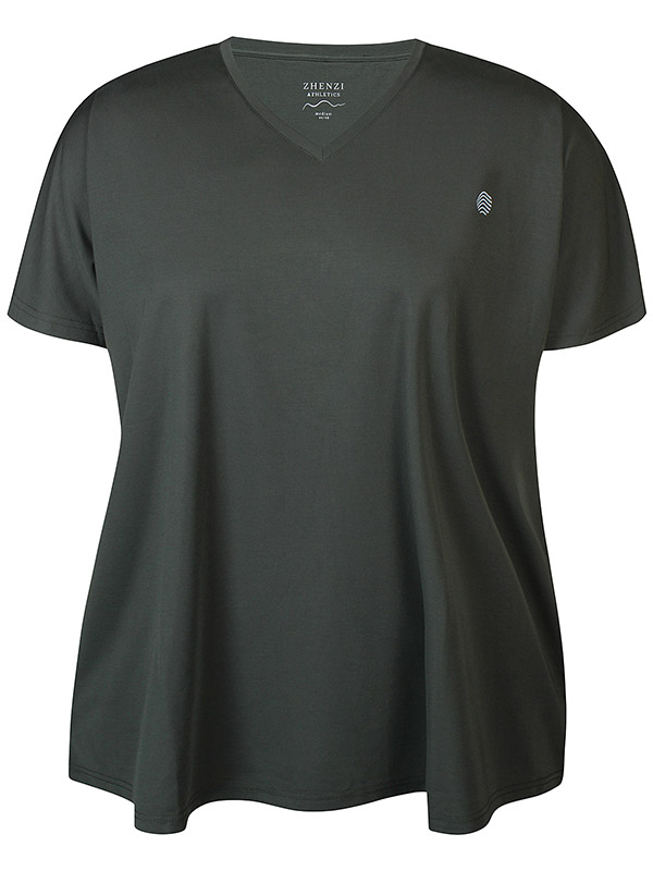 ZH-ANNIE - Plus Size T-shirt fra Zhenzi