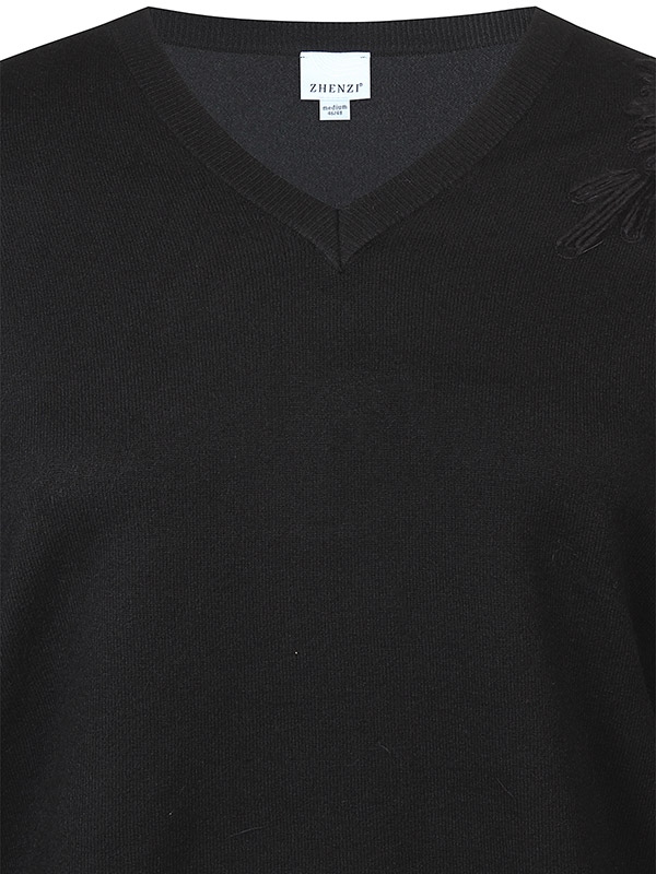 ZH-ELGA - Plus Size Sweater fra Zhenzi