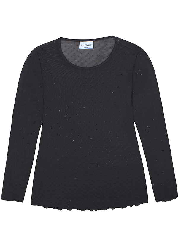 ZH-TIRI - Plus Size Blouse fra Zhenzi