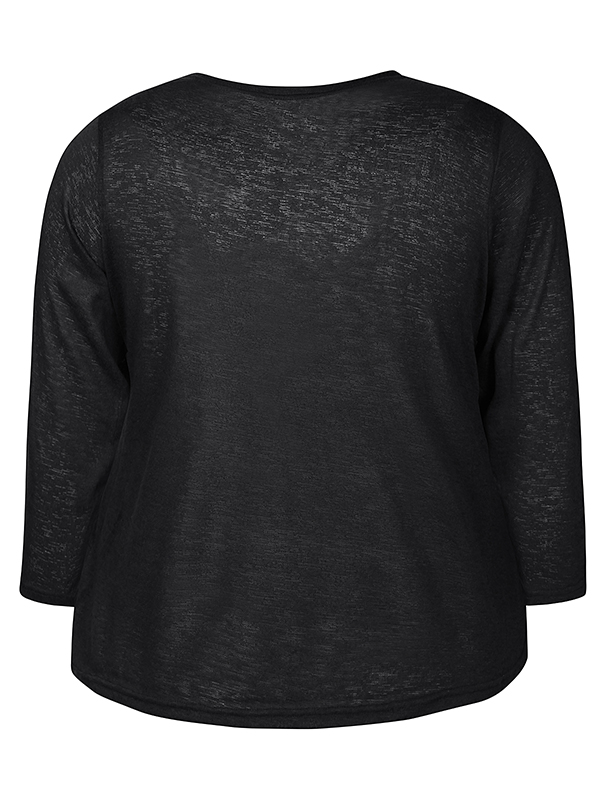 ZH-AGAR - Plus Size Vest fra Zhenzi