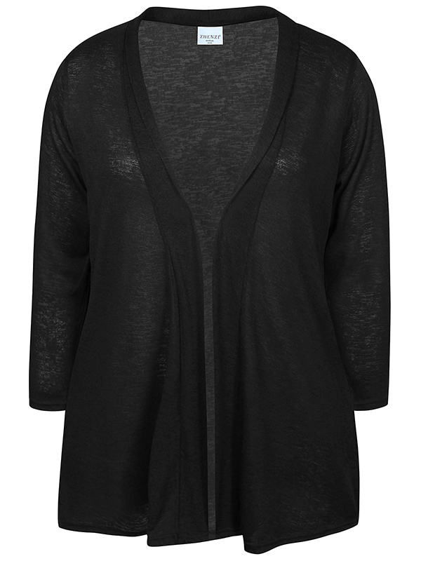 ZH-AGAR - Plus Size Vest fra Zhenzi