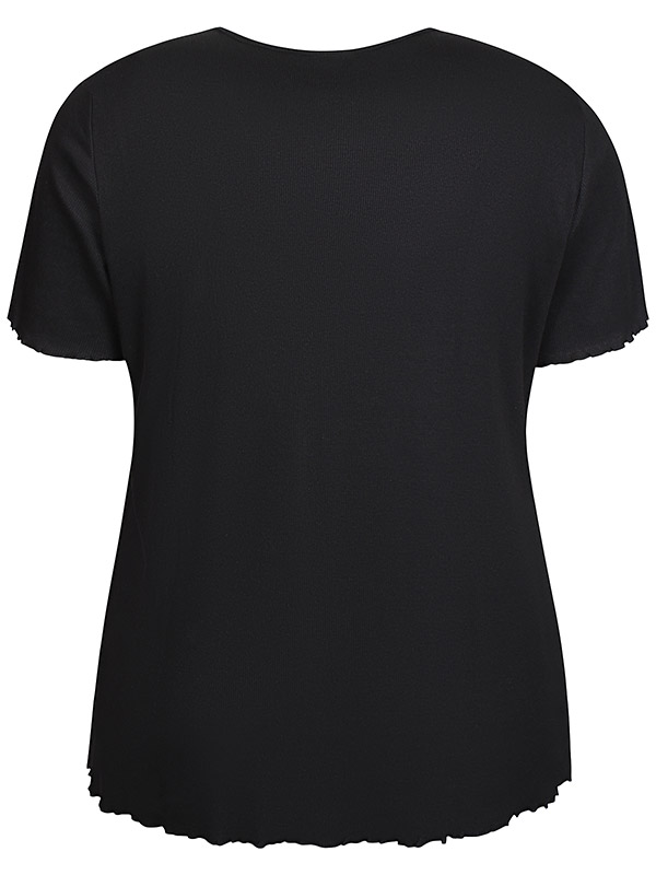 ZH-LARA - Plus Size T-shirt fra Zhenzi