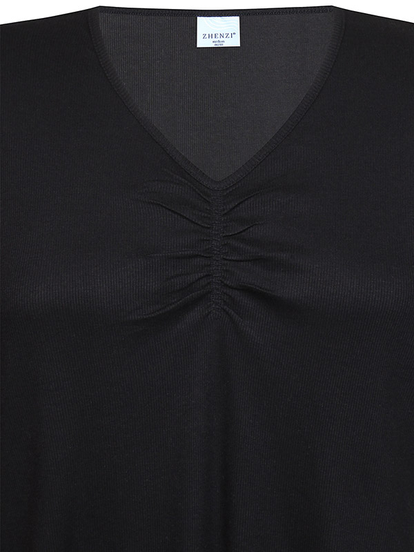 ZH-LARA - Plus Size T-shirt fra Zhenzi