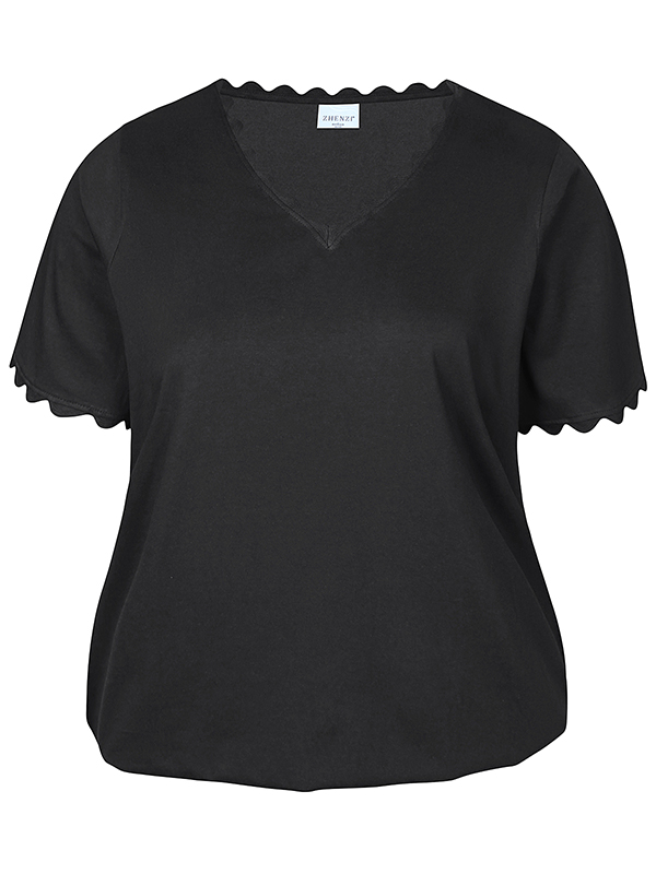 ZH-CARLA - Plus Size Blouse fra Zhenzi