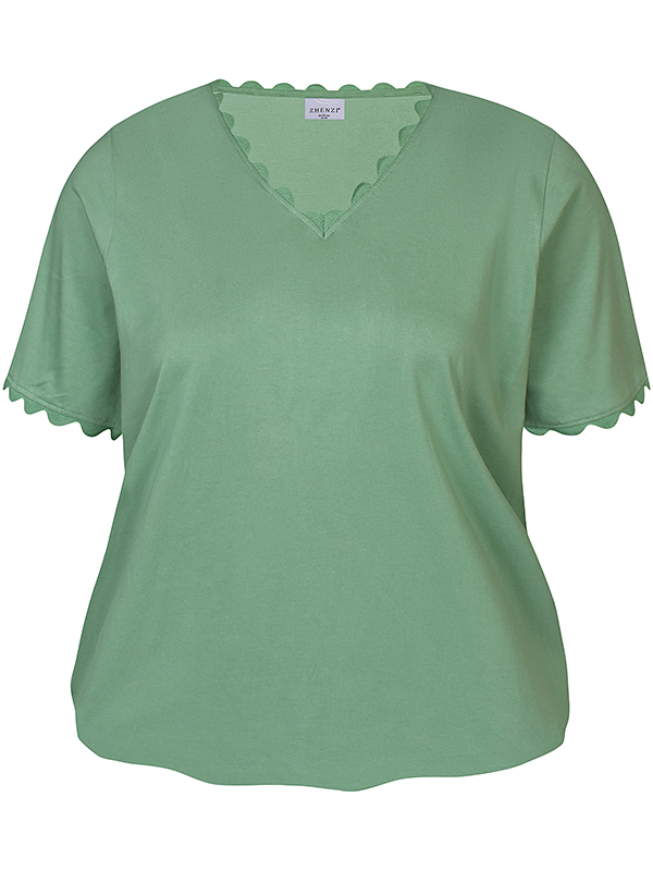 ZH-CARLA - Plus Size Blouse fra Zhenzi