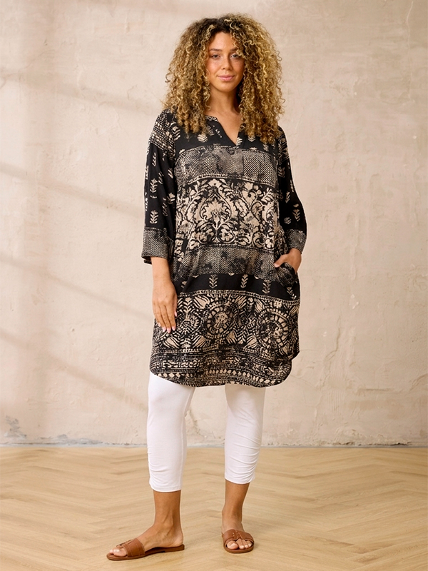 ZH-KANT - Plus Size Legging fra Zhenzi