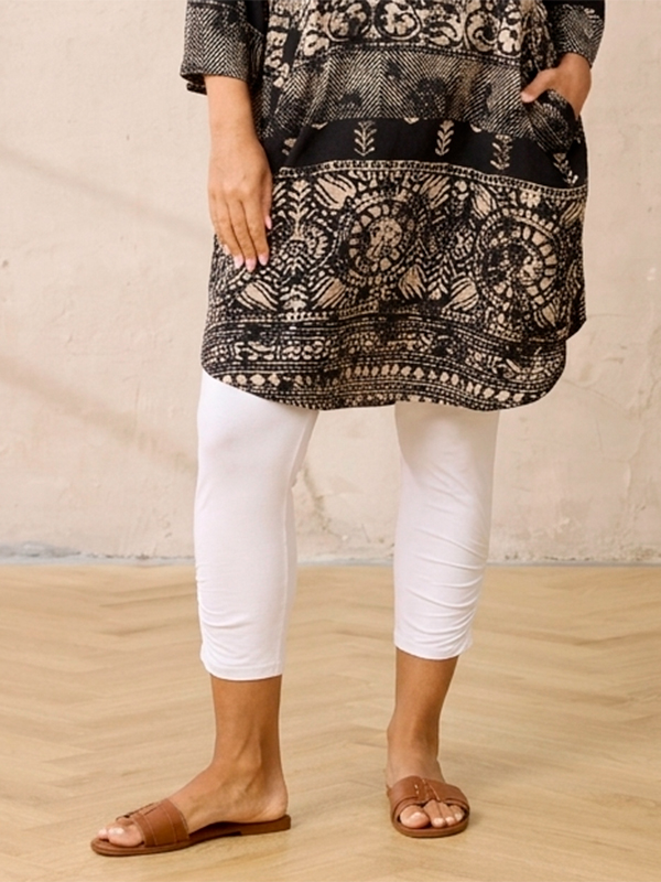 ZH-KANT - Plus Size Legging fra Zhenzi