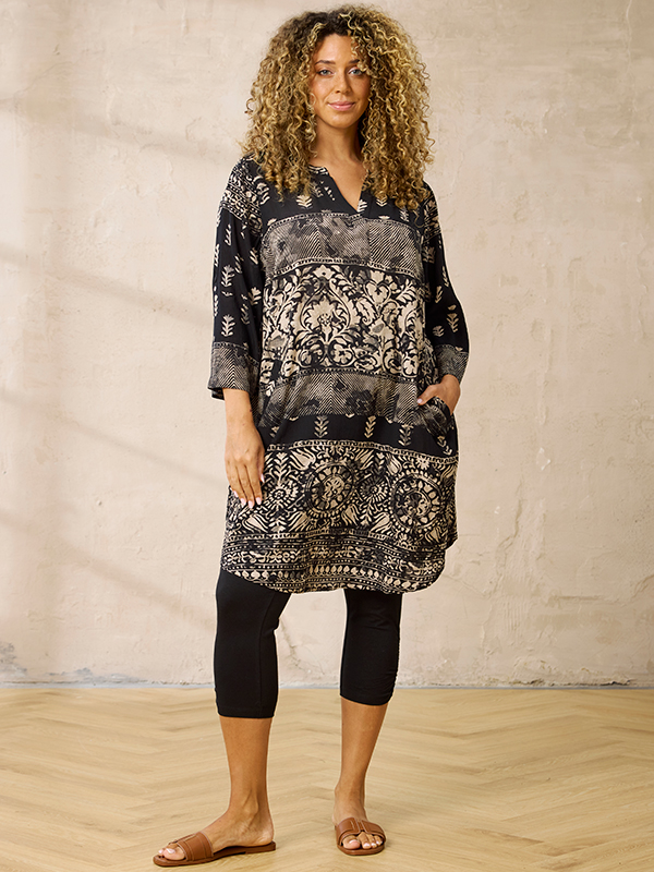 ZH-KANT - Plus Size Legging fra Zhenzi