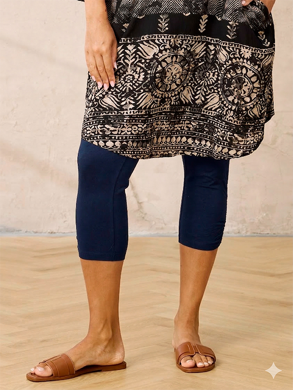 ZH-KANT - Plus Size Legging fra Zhenzi