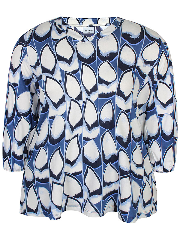 ZH-SYLVA - Plus Size Blouse fra Zhenzi