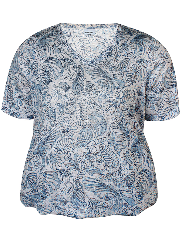 ZH-CELIA - Plus Size Blouse fra Zhenzi