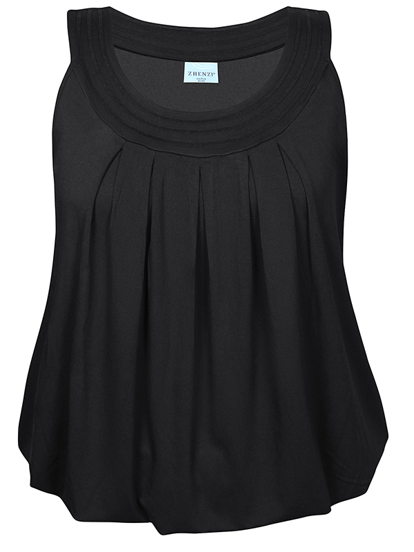 ZH-ENNS - Plus Size Top fra Zhenzi