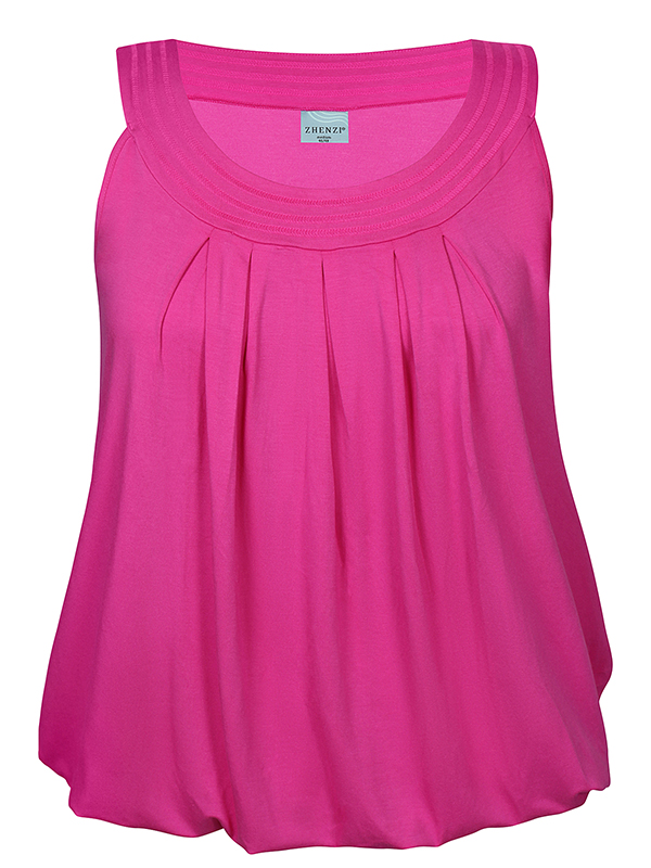 ZH-ENNS - Plus Size Top fra Zhenzi