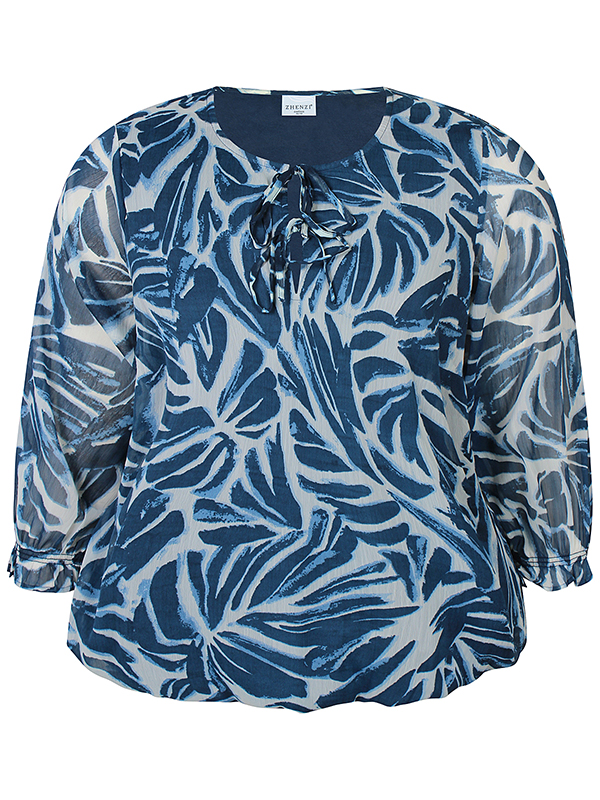 ZH-CLOVE - Plus Size Blouse fra Zhenzi