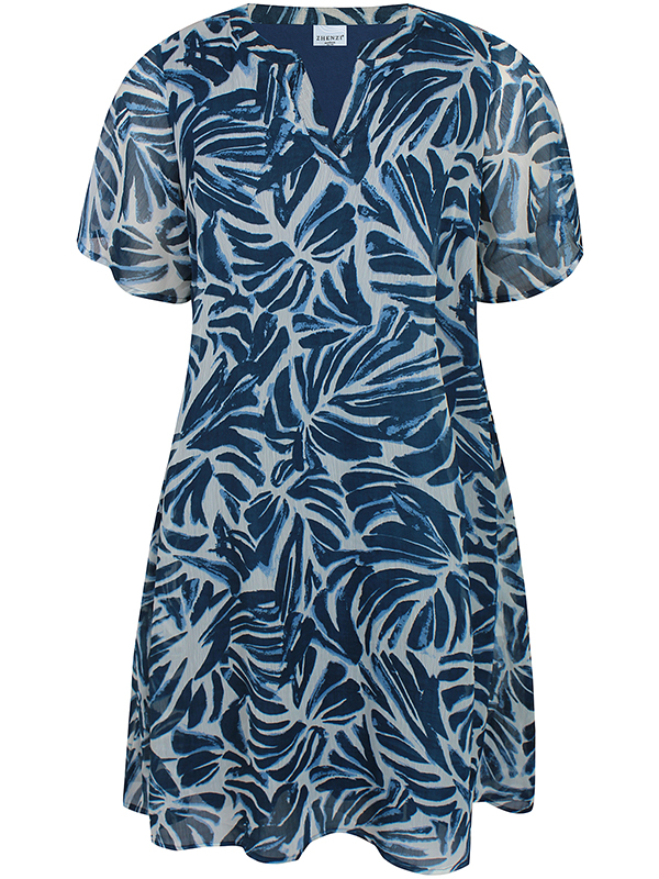 ZH-CLOVE - Plus Size Jurk fra Zhenzi