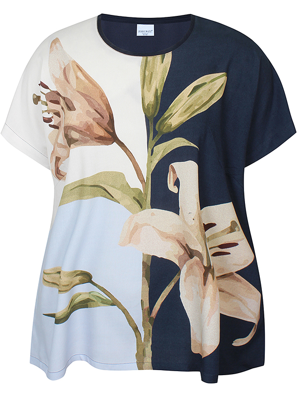 ZH-EDITH - Plus Size Blouse fra Zhenzi