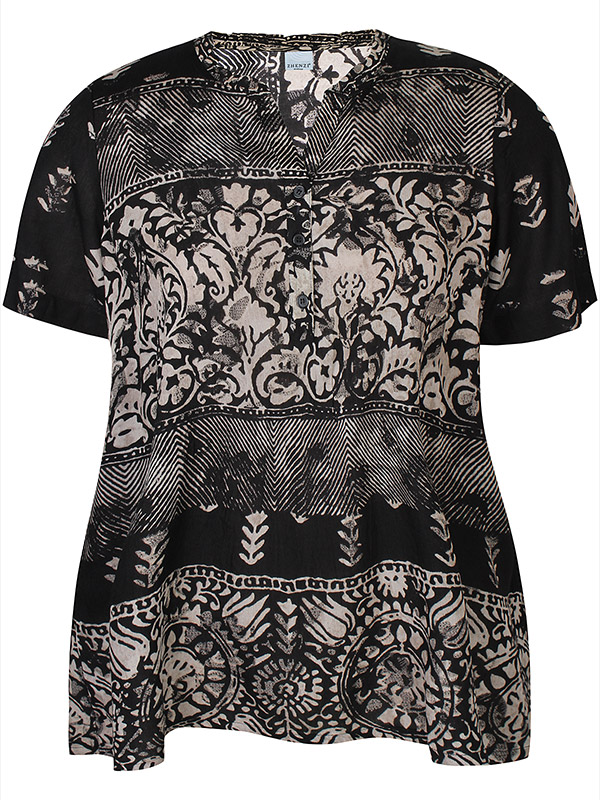 ZH-EMBER - Plus Size Blouse fra Zhenzi