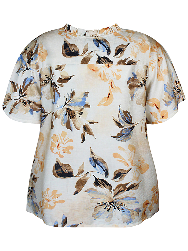 ZH-FREYA - Plus Size Blouse fra Zhenzi