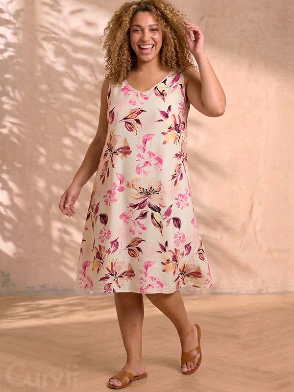 ZH-FREYA - Plus Size Jurk fra Zhenzi