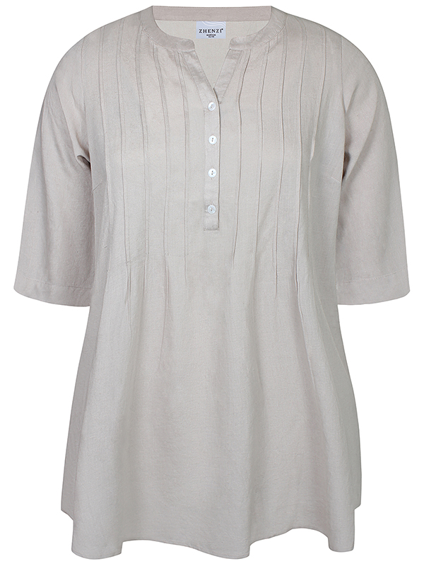 ZH-HYLA - Plus Size Tunic fra Zhenzi