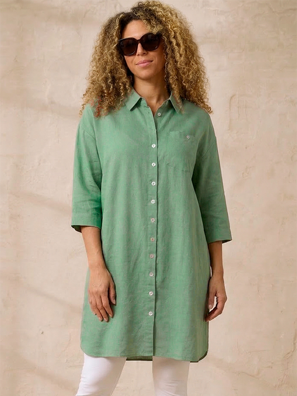 ZH-HYLA - Plus Size Overhemd fra Zhenzi