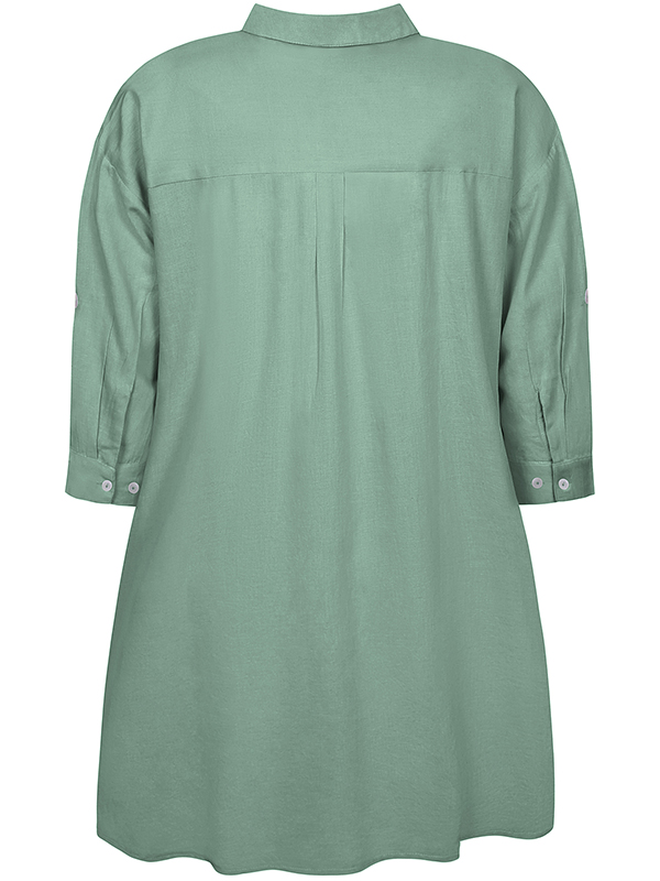 ZH-HYLA - Plus Size Overhemd fra Zhenzi