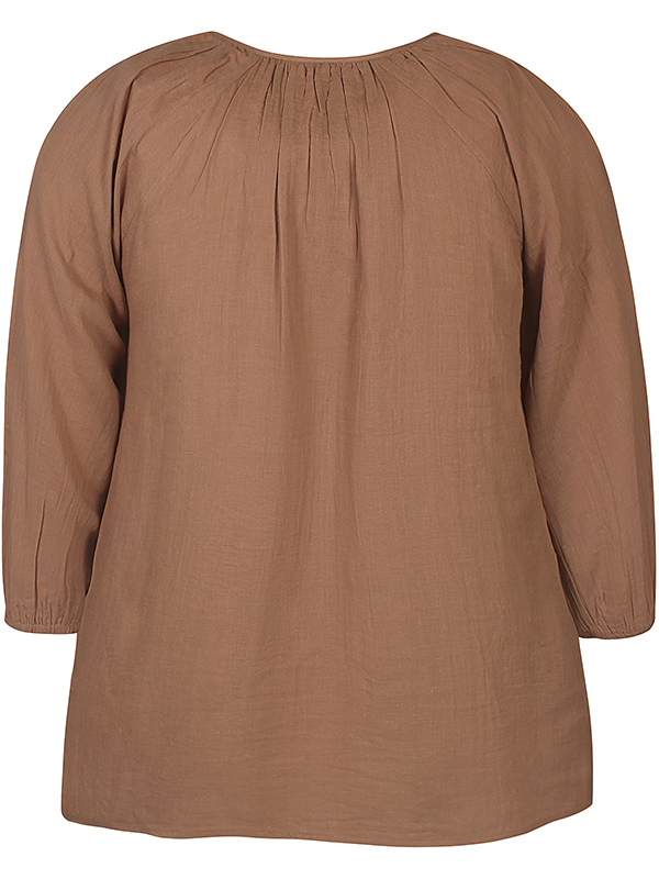 ZH-GEMMA - Plus Size Blouse fra Zhenzi