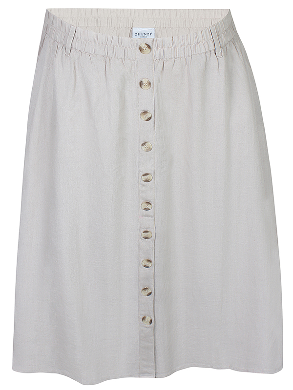 ZH-HYLA - Plus Size Skirt fra Zhenzi