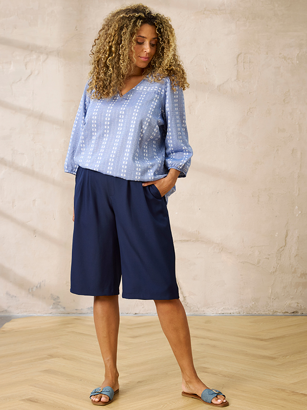 ZH-HALEY - Plus Size Blouse fra Zhenzi