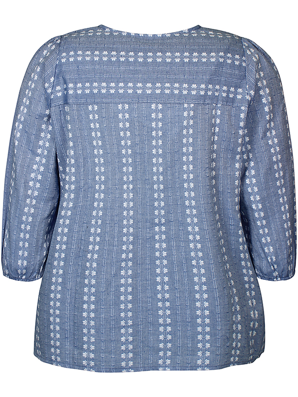 ZH-HALEY - Plus Size Blouse fra Zhenzi