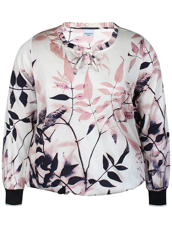 ZH-ANGEL-BLOUSE - Plus Size Blouse fra Zhenzi