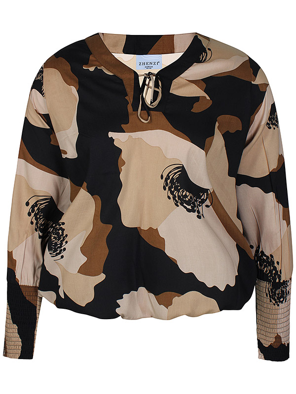 ZH-SADIE - Plus Size Blouse fra Zhenzi