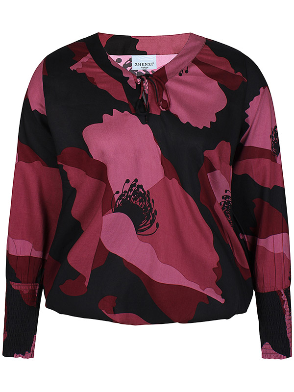 ZH-SADIE - Plus Size Blouse fra Zhenzi
