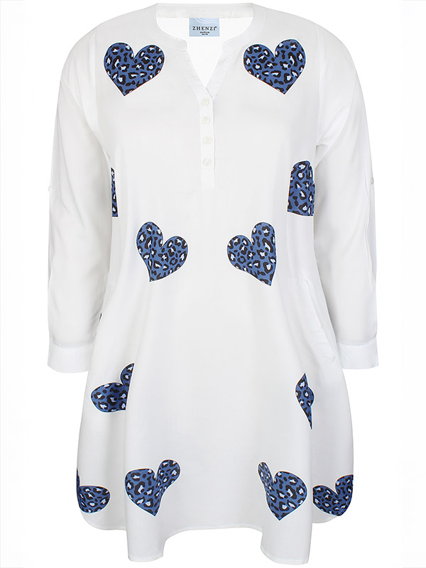 ZH-SOFIA - Plus Size Jurk fra Zhenzi