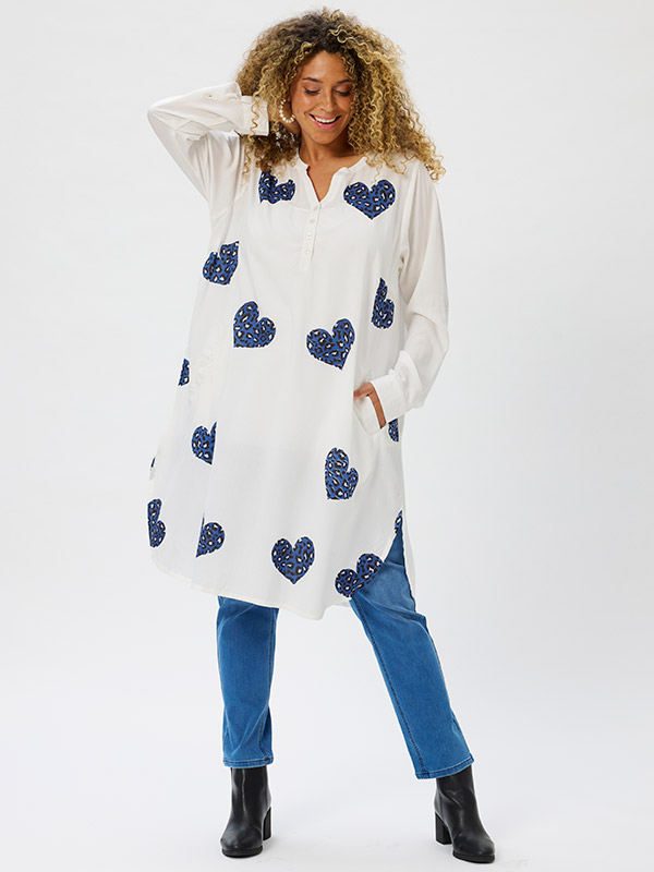 ZH-SOFIA - Plus Size Jurk fra Zhenzi