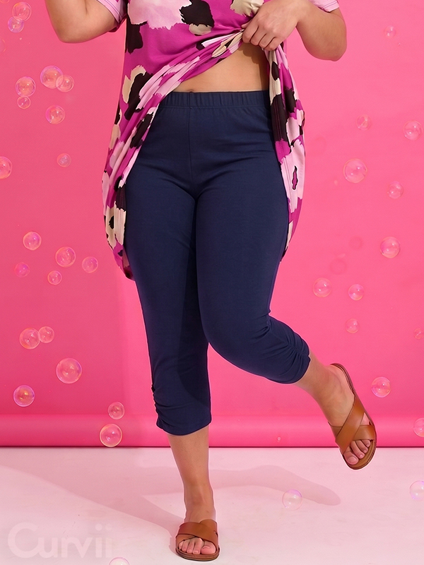 ZH-KANT - Plus Size Legging fra Zhenzi