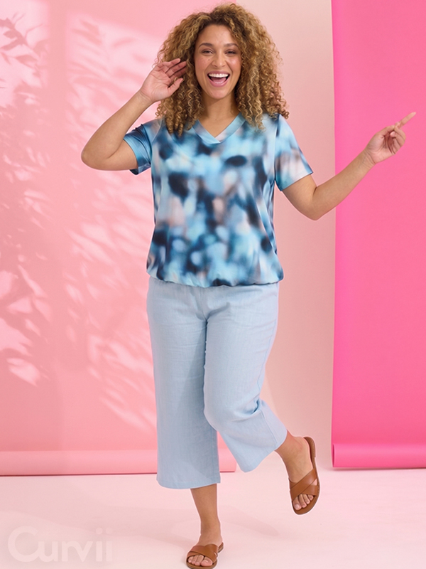 ZH-SYLVA - Plus Size Blouse fra Zhenzi