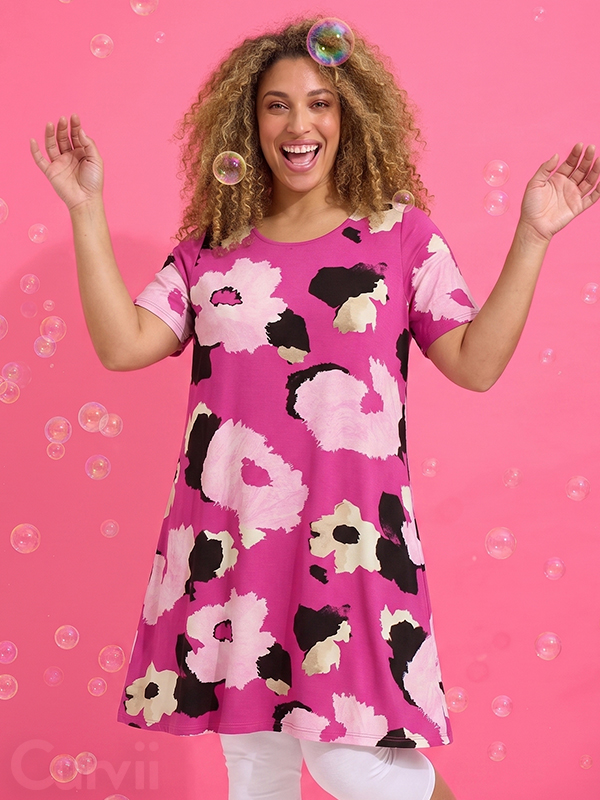 ZH-HOLLY - Plus Size Tunic fra Zhenzi