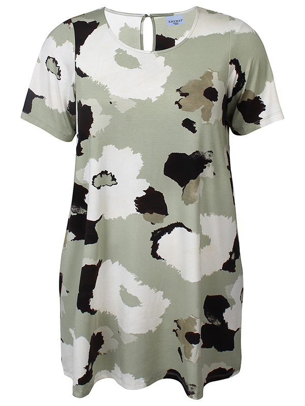 ZH-HOLLY - Plus Size Tunic fra Zhenzi