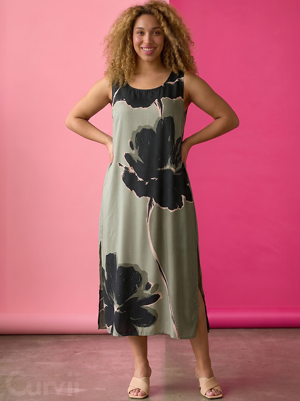 ZH-JANEL - Plus Size Jurk fra Zhenzi