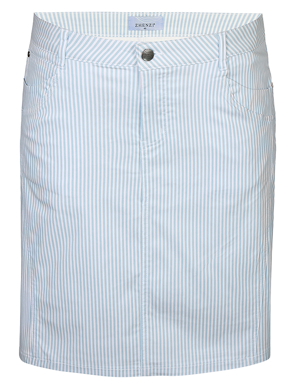 ZH-BOYER - Plus Size Skirt fra Zhenzi