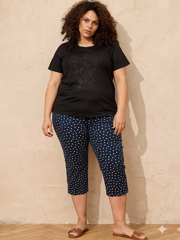 ZH-JAZZY - Plus Size Broek fra Zhenzi