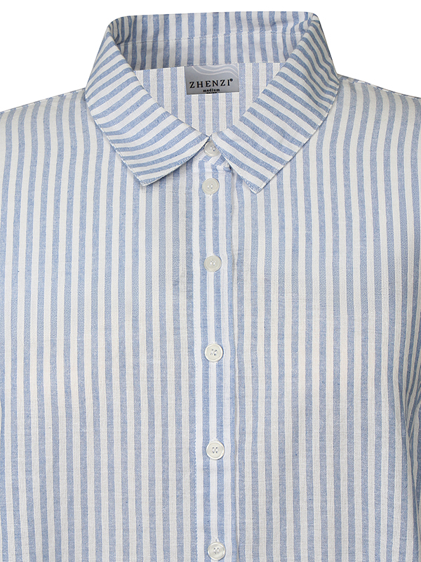 ZH-MABEL1569-SHIRT3/4 - Plus Size Tunic fra Zhenzi