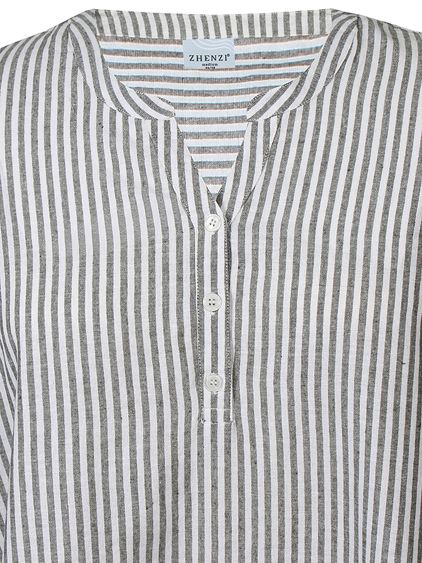 ZH-MABEL1570-DRESS3/4 - Plus Size Jurk fra Zhenzi