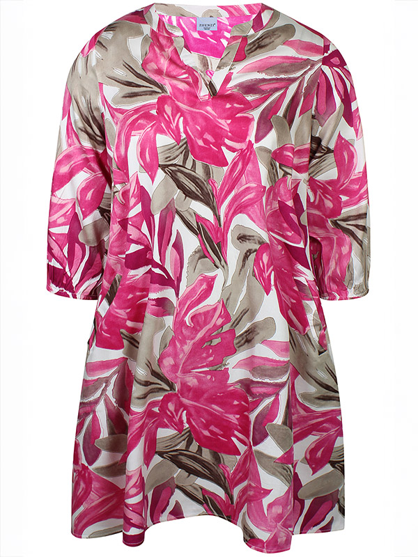 ZH-MACIE - Plus Size Jurk fra Zhenzi