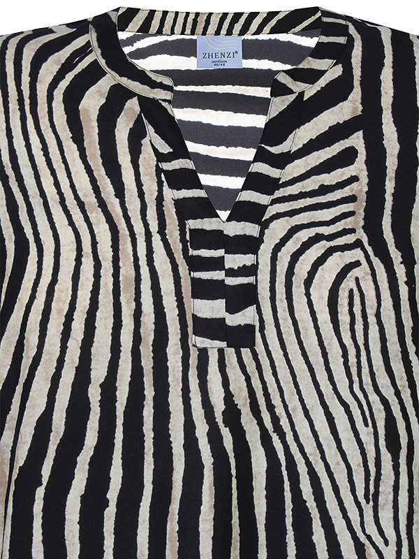 ZH-MADGE - Plus Size Jurk fra Zhenzi