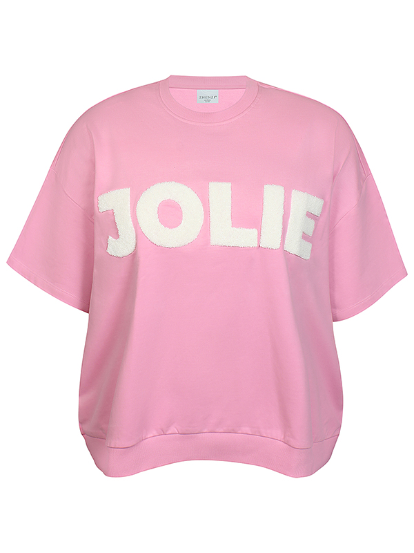 ZH-BELLA1722 - Plus Size T-shirt fra Zhenzi