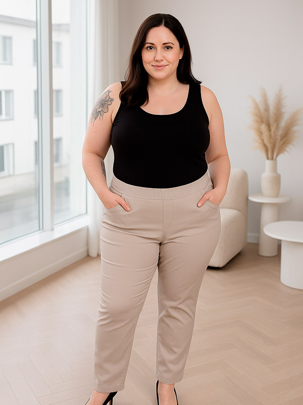 JAZZY  - Plus Size Broek fra Zhenzi