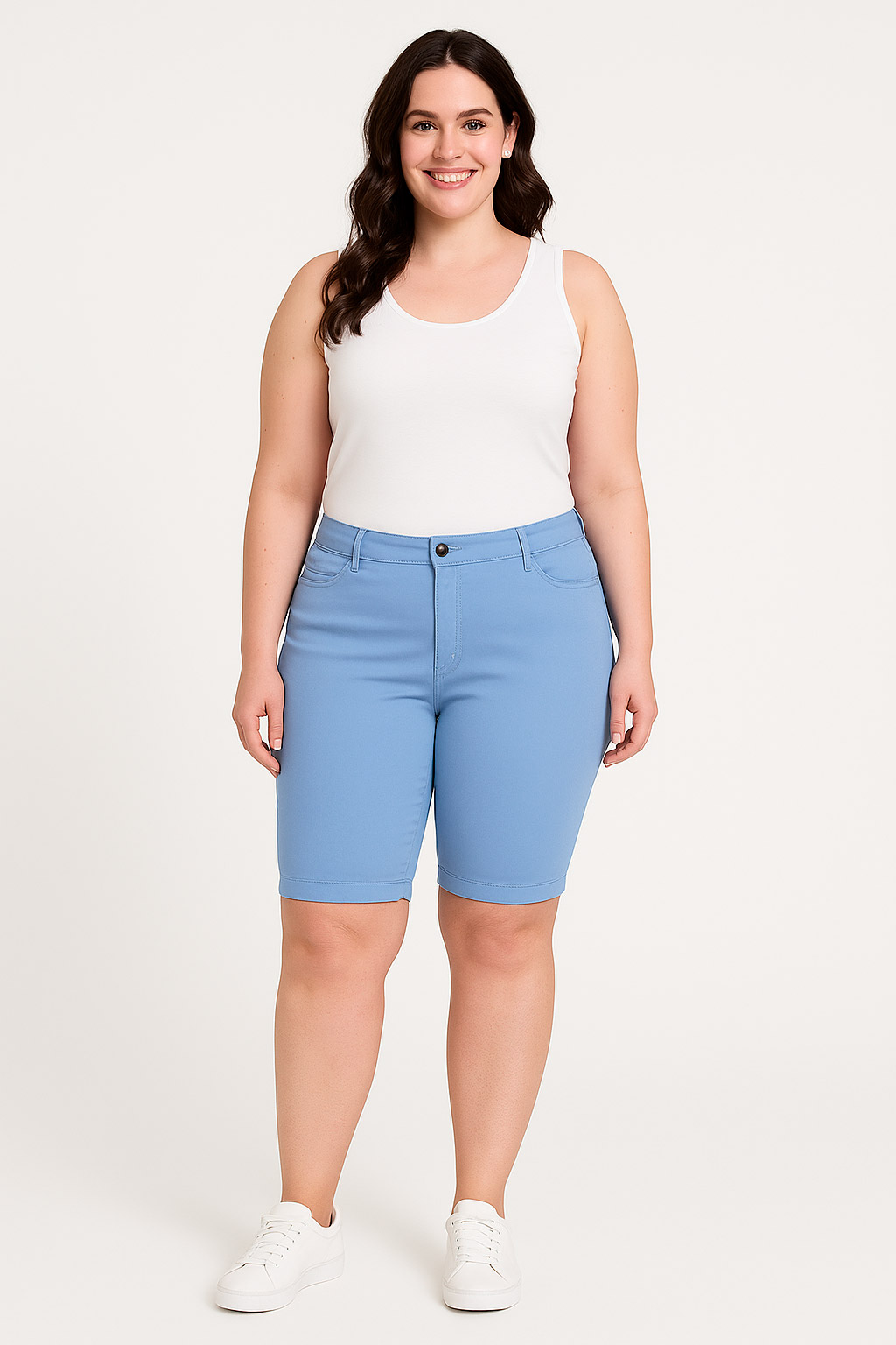 STEP - Plus Size Shorts fra Zhenzi